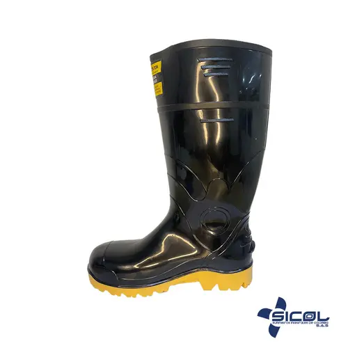 BOTA_PVC_GUERRERA_NEGRA_CP_ROBUSTA_sicol.