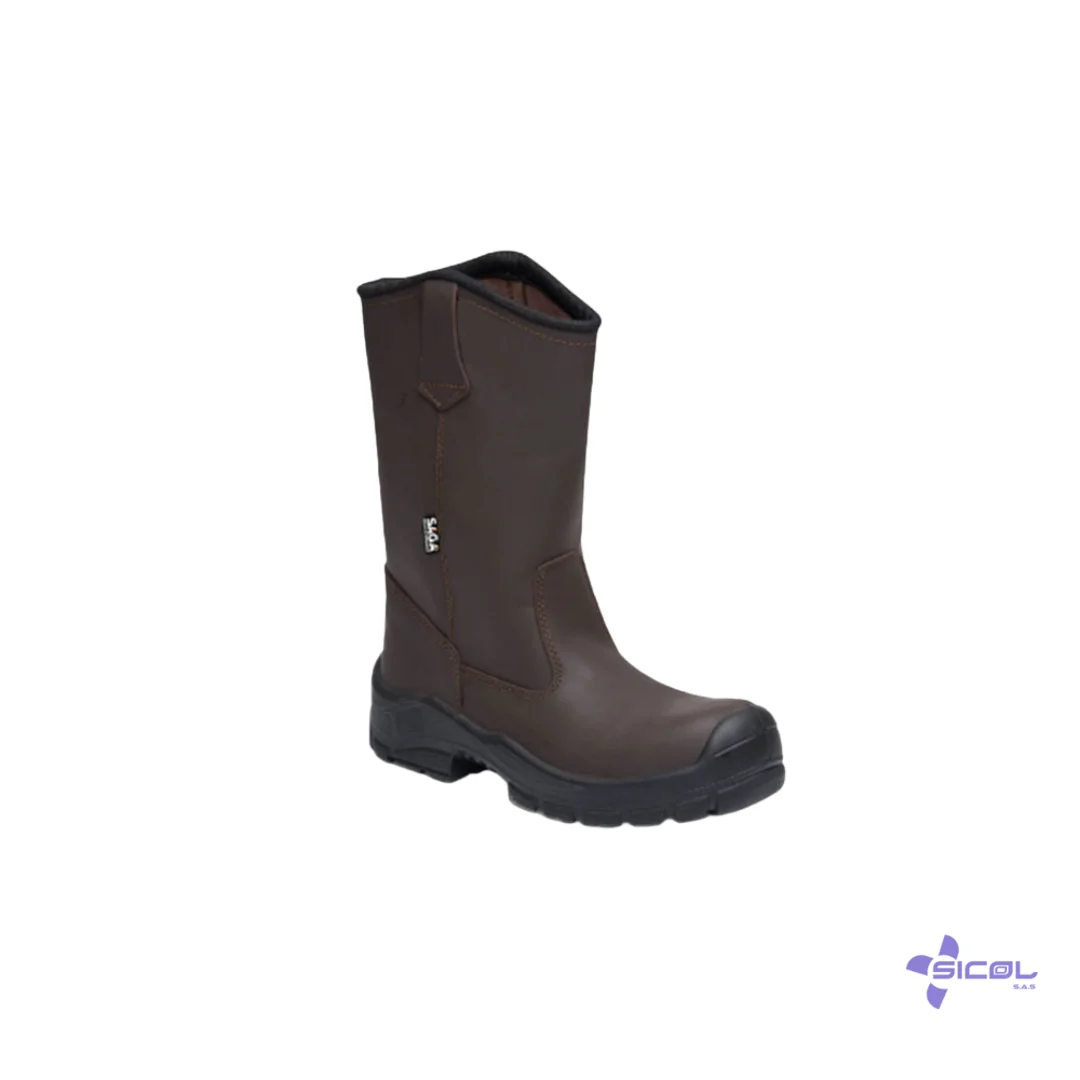 Bota Soldador Cafe Saga Ref - Cafe