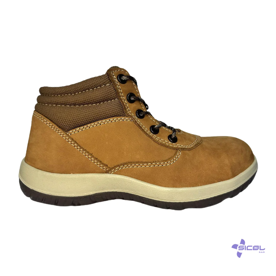 Bota Terrano Nobuck 7114 Nuez Dama - Nuez