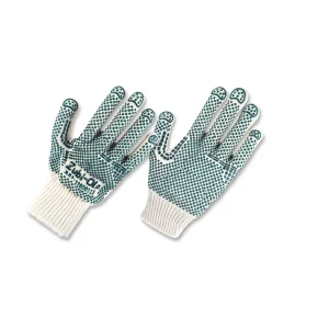 Guante Puntos Pvc Doble Cara Verde 19800113 Zubiola - Verde