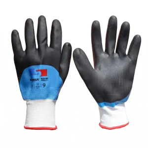 Guante Sosega 400012 Blue Sky Nitrilo - Negro-Azul