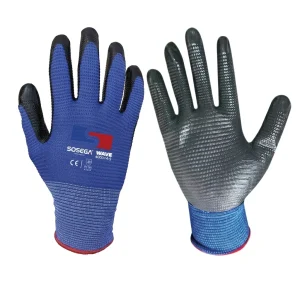 Guante Sosega 400014 Wave Nylon-Nitrilo Azul - Azul
