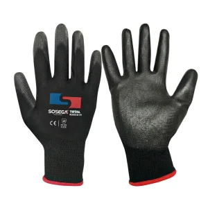 Guante Sosega 400018 Total Poliuretano Negro - Negro