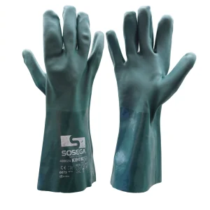 Guante Sosega 400024-24P Gte Pvc Kimik Al Hombro - Verde